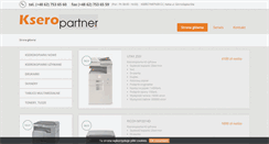 Desktop Screenshot of kseropartner.net.pl