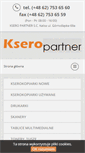 Mobile Screenshot of kseropartner.net.pl